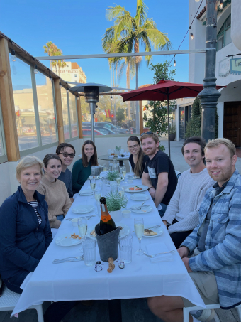 Celebration dinner on State Street