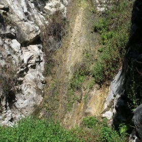 Waterfall in San Ysidro Canyon