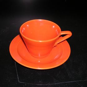 Fiestaware cup and saucer