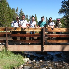 On the trail to Eastern Brook Lake